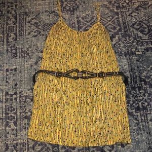 Yellow Zara Summer Dress